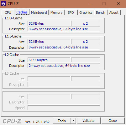  Cách kiểm tra cấu hình máy tính với phần mềm CPU-Z 002