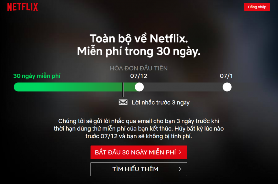 Netflix là gì? Hướng dẫn đăng ký sử dụng miễn phí Netflix 30 ngày
